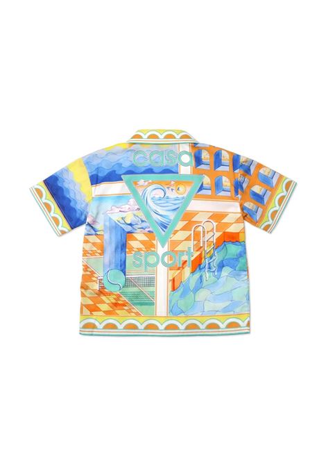 Camicia Con Stampa All-Over CASABLANCA KIDS | KS25-SH-18002